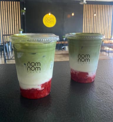 Strawberry Matcha.