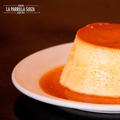Flan de la casa