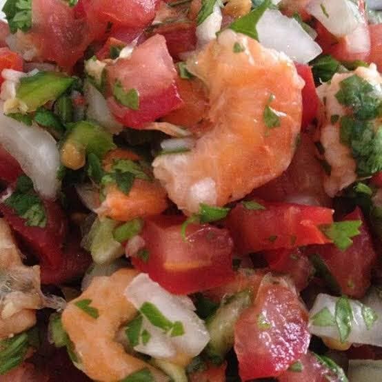 Ensalada de Camaron Seco