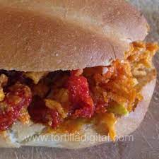 Torta de Huevo con Chorizo