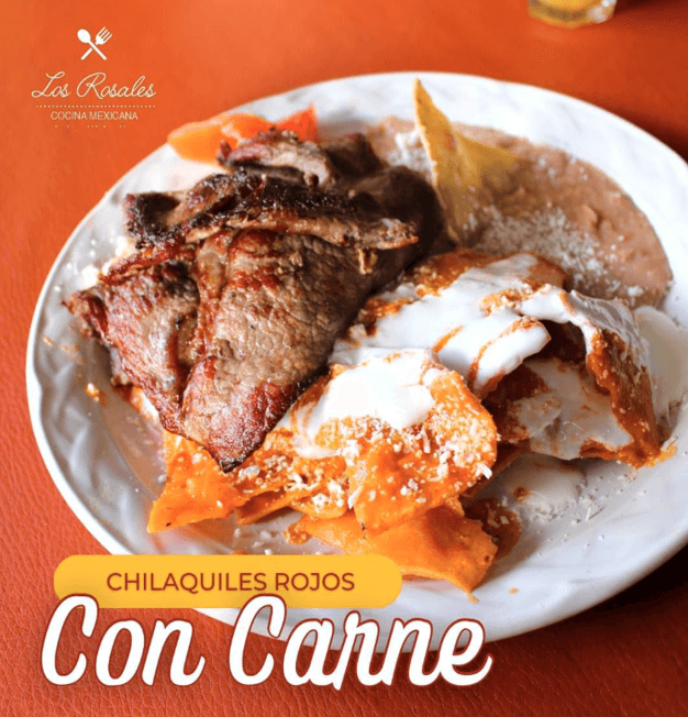 Chilaquiles con Carne