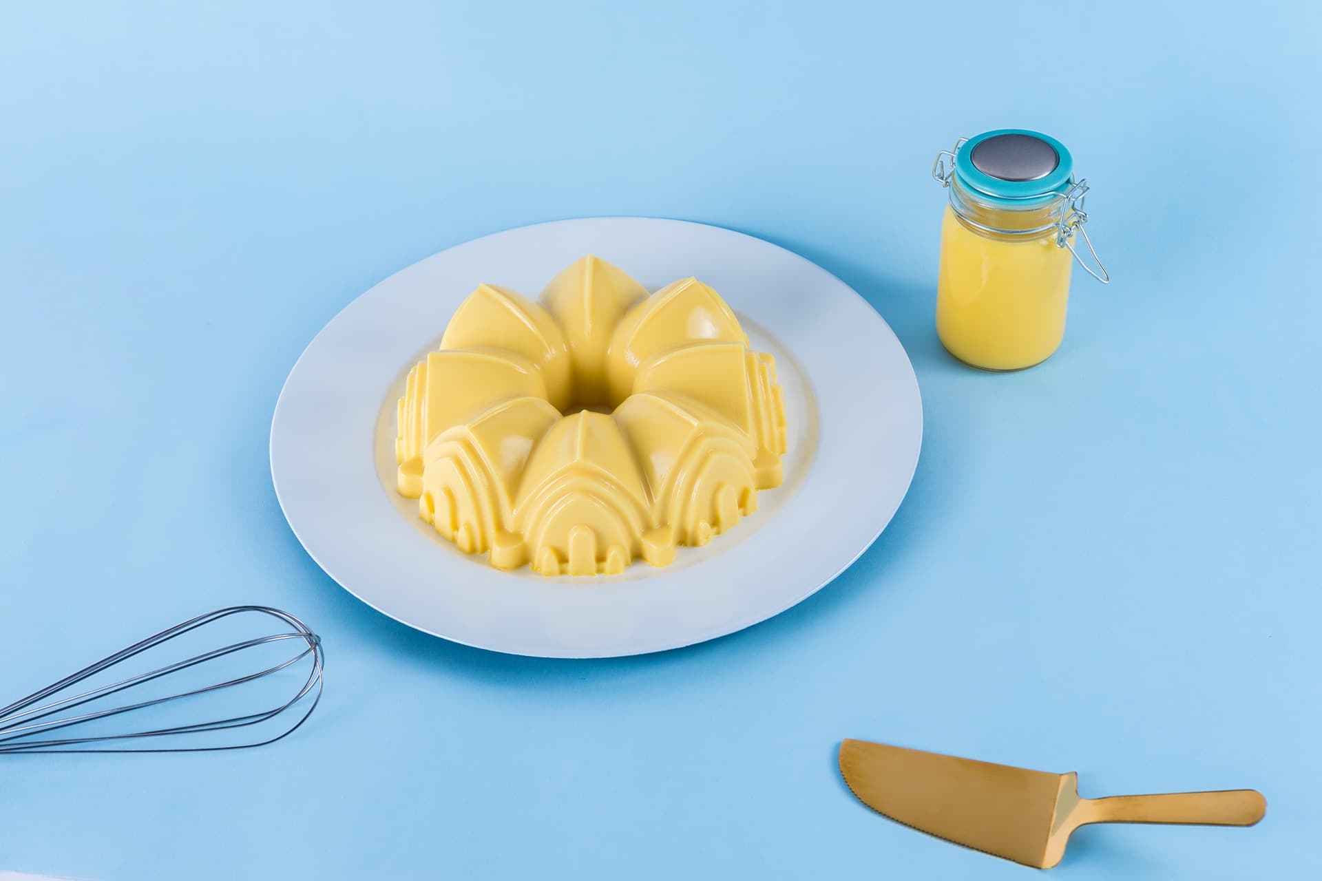 Gelatina de Rompope