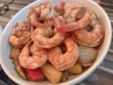 Teppanyaki de Camarón