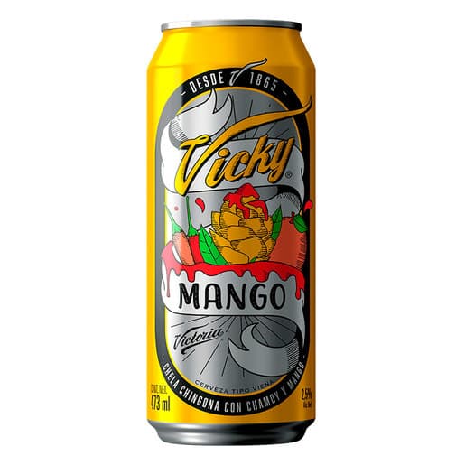 Cerveza Victoria Mango 1 Pza Lata 473ml