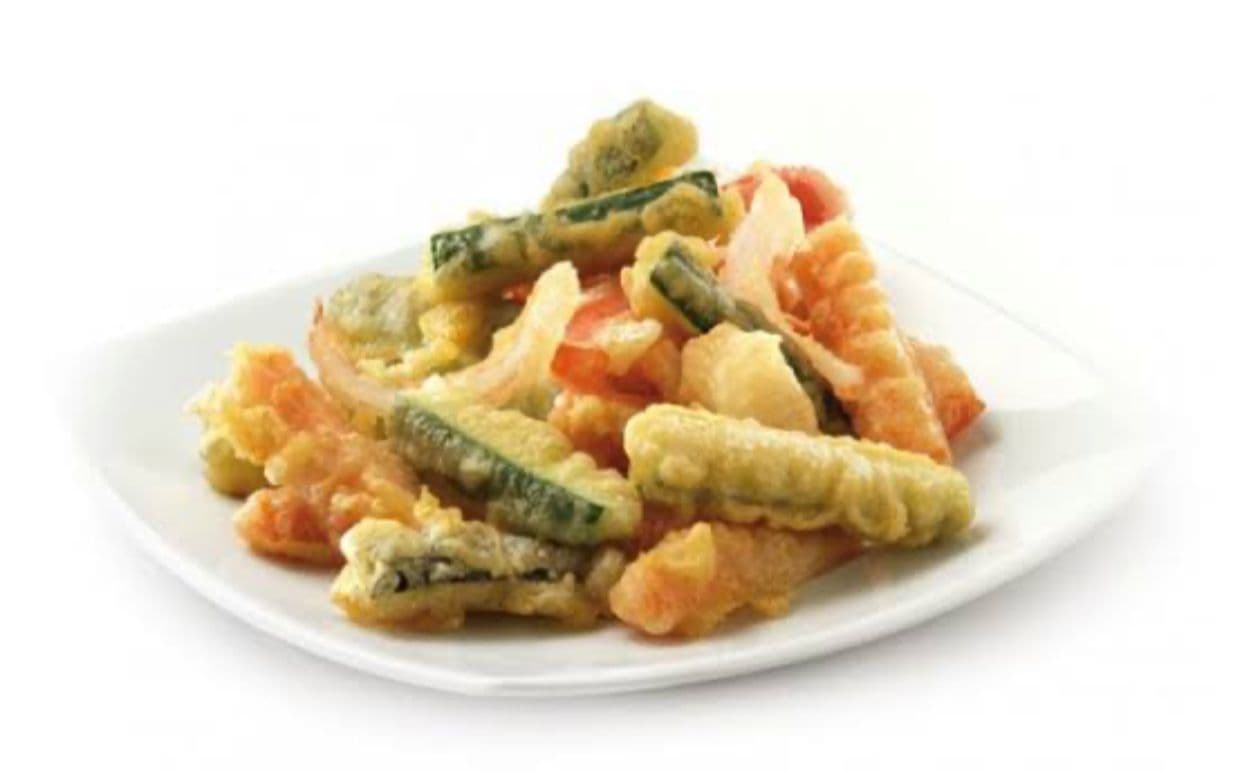 Verduras Tempura Pollo