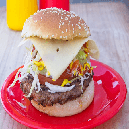 Hamburguesa con Queso