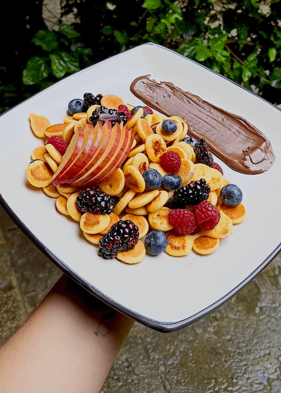 Hot cakes de la casa