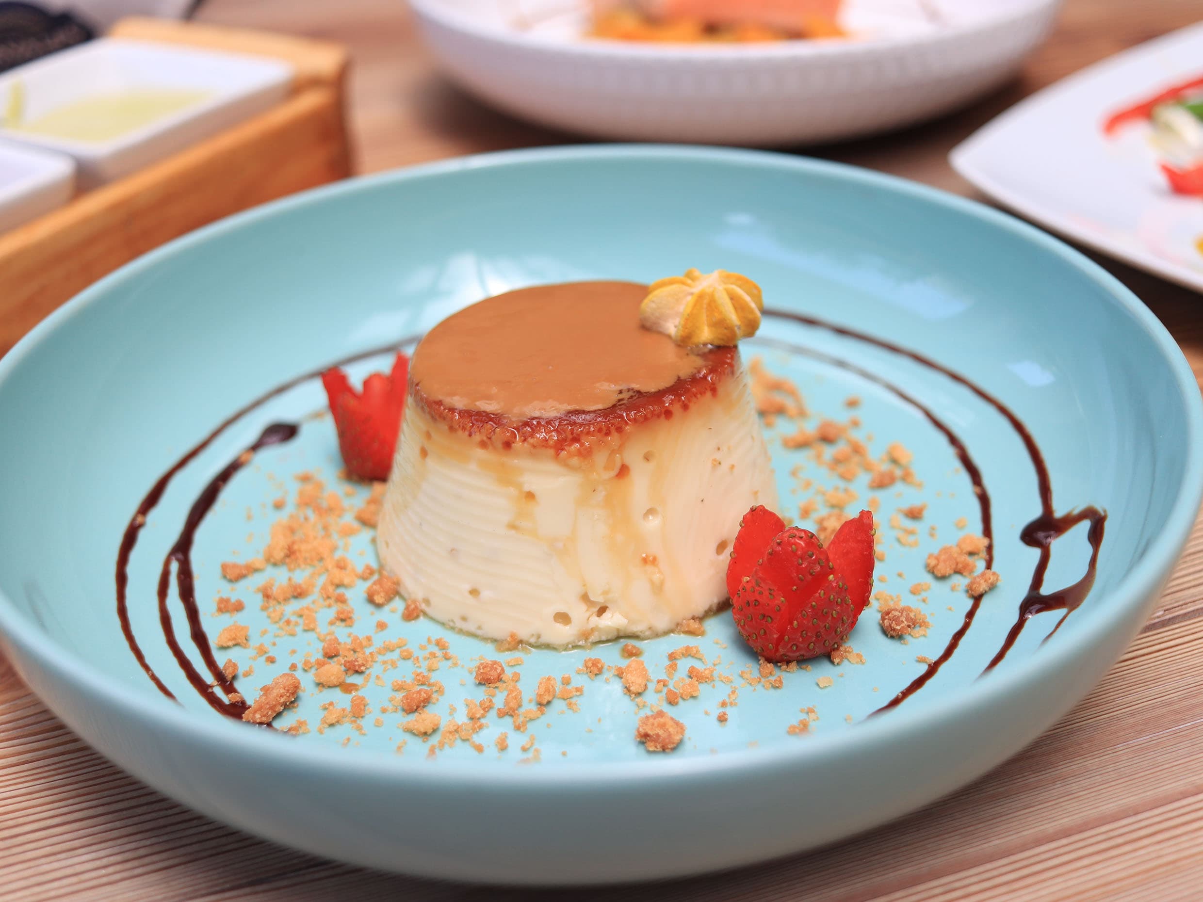 Flan Napolitano