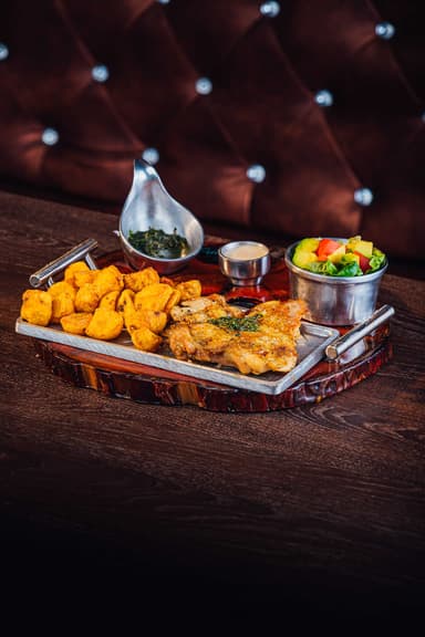 Combo Churrasco de Pollo + papas