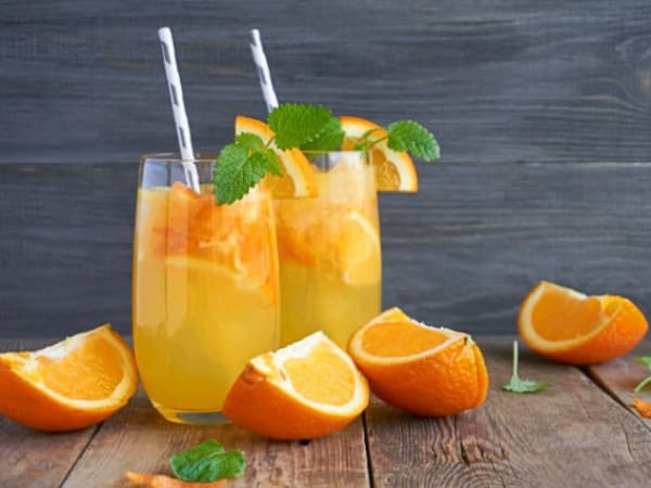 Naranjada natural