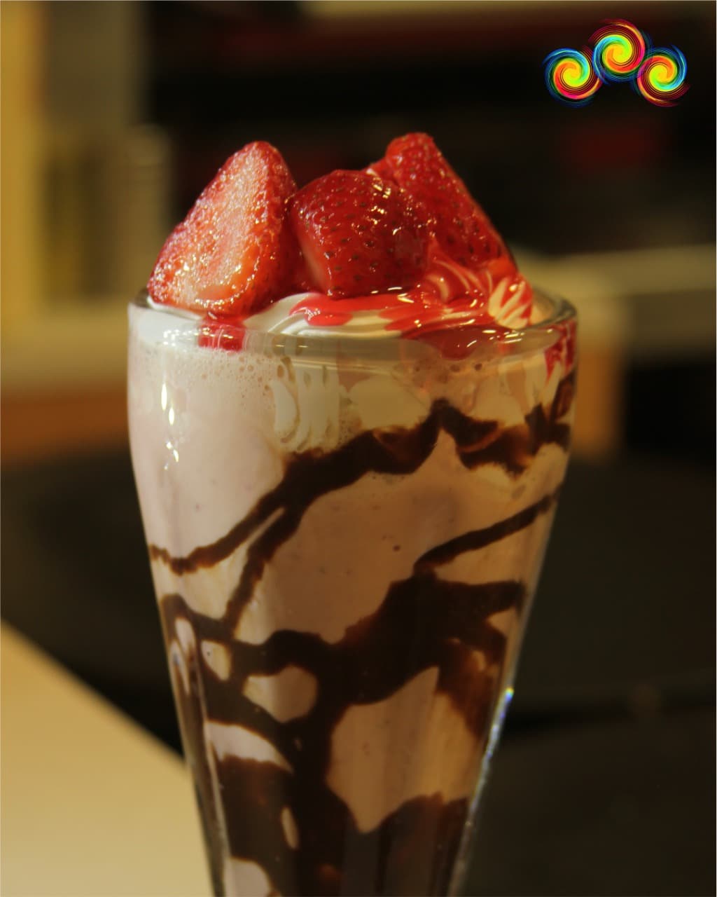 Milkshake Fresa 16 oz