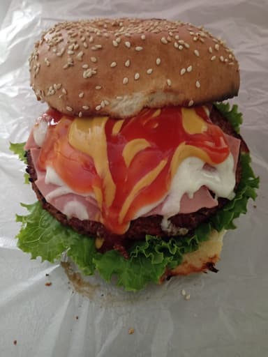 Hamburguesa Hawaiana
