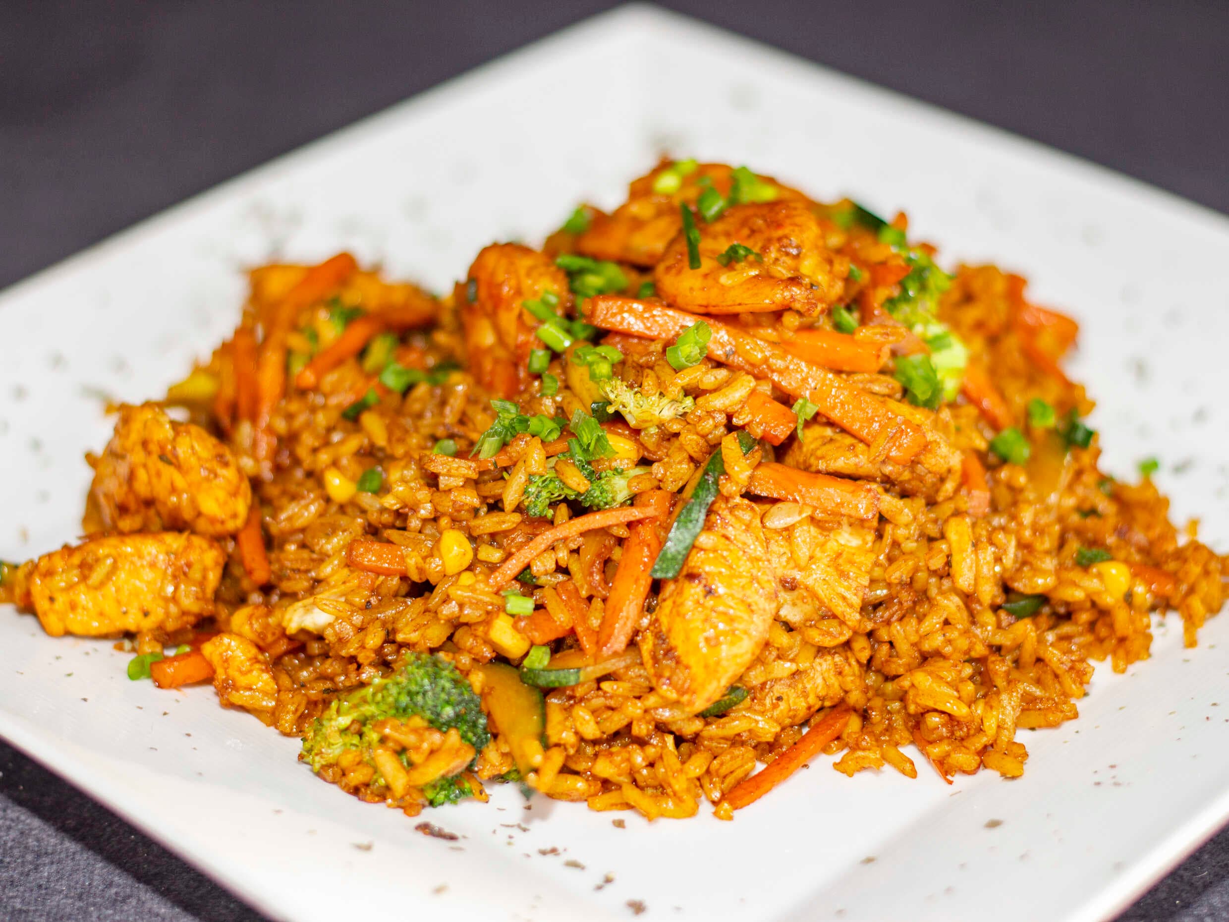 Arroz Cuadra Thai en Soya