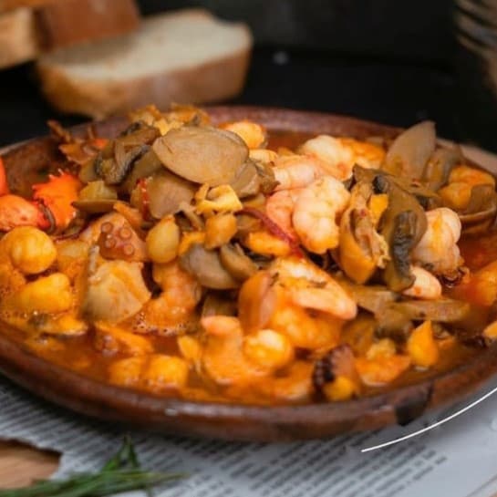 Cazuela de Mariscos