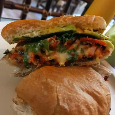 Torta Pastor Queso + Bebida
