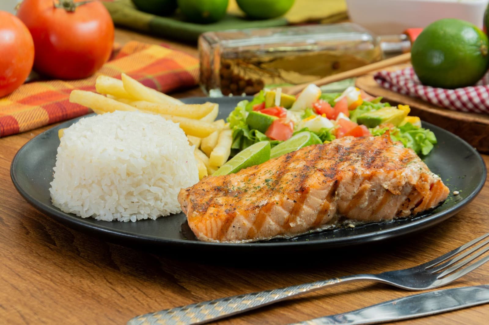 Salmón a la Parrilla
