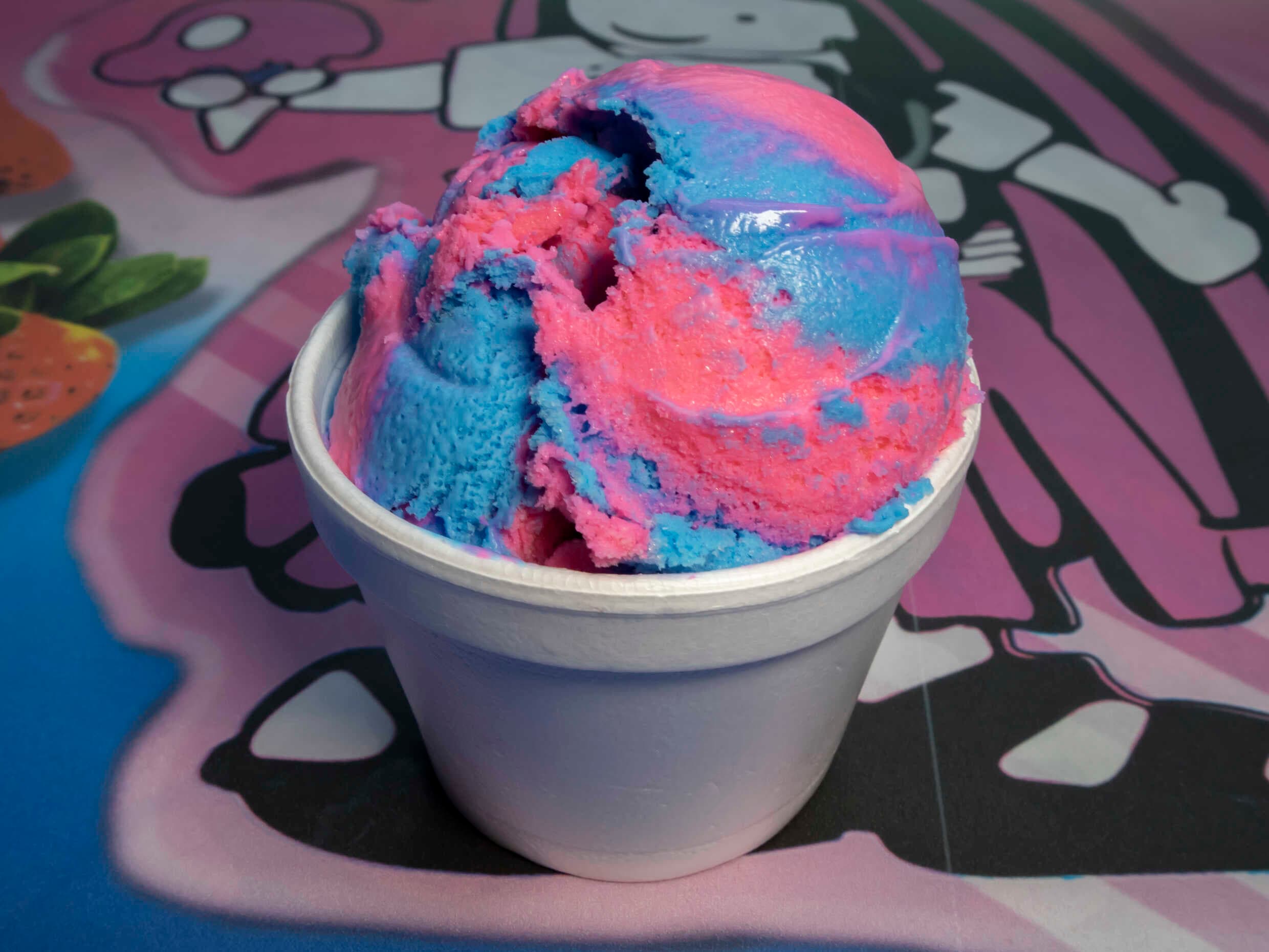 Helado de Chicle