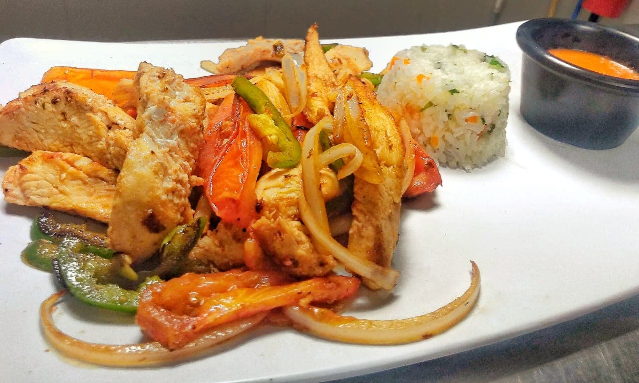 Fajitas de pollo