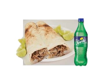 Combo-2 Tacos Árabes + Refresco
