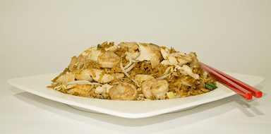 Arroz Pollo y Camarón