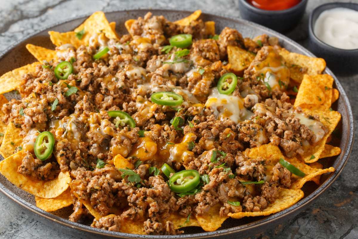 Nachos con Carne