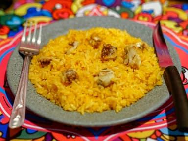 Arroz con Pulpo
