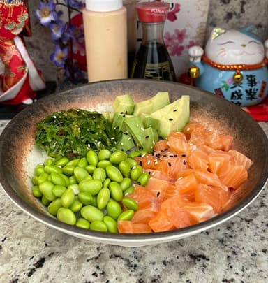Poke Salmon