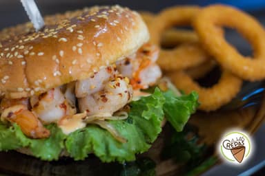 Hamburguesa de Camarón Grande