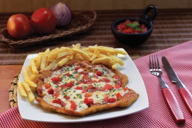 Chuleta Gratinada Napolitana