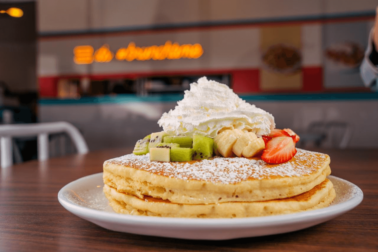 Pancakes con Fruta