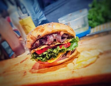 Hamburguesa Hawaiana