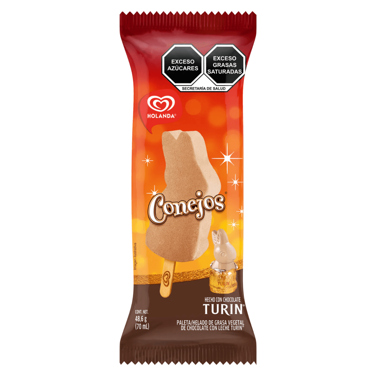 PALETA CONEJO HOLANDA 70ML