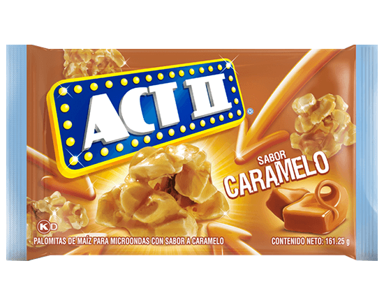 Palomitas De Maiz Microondas Act II Caramelo