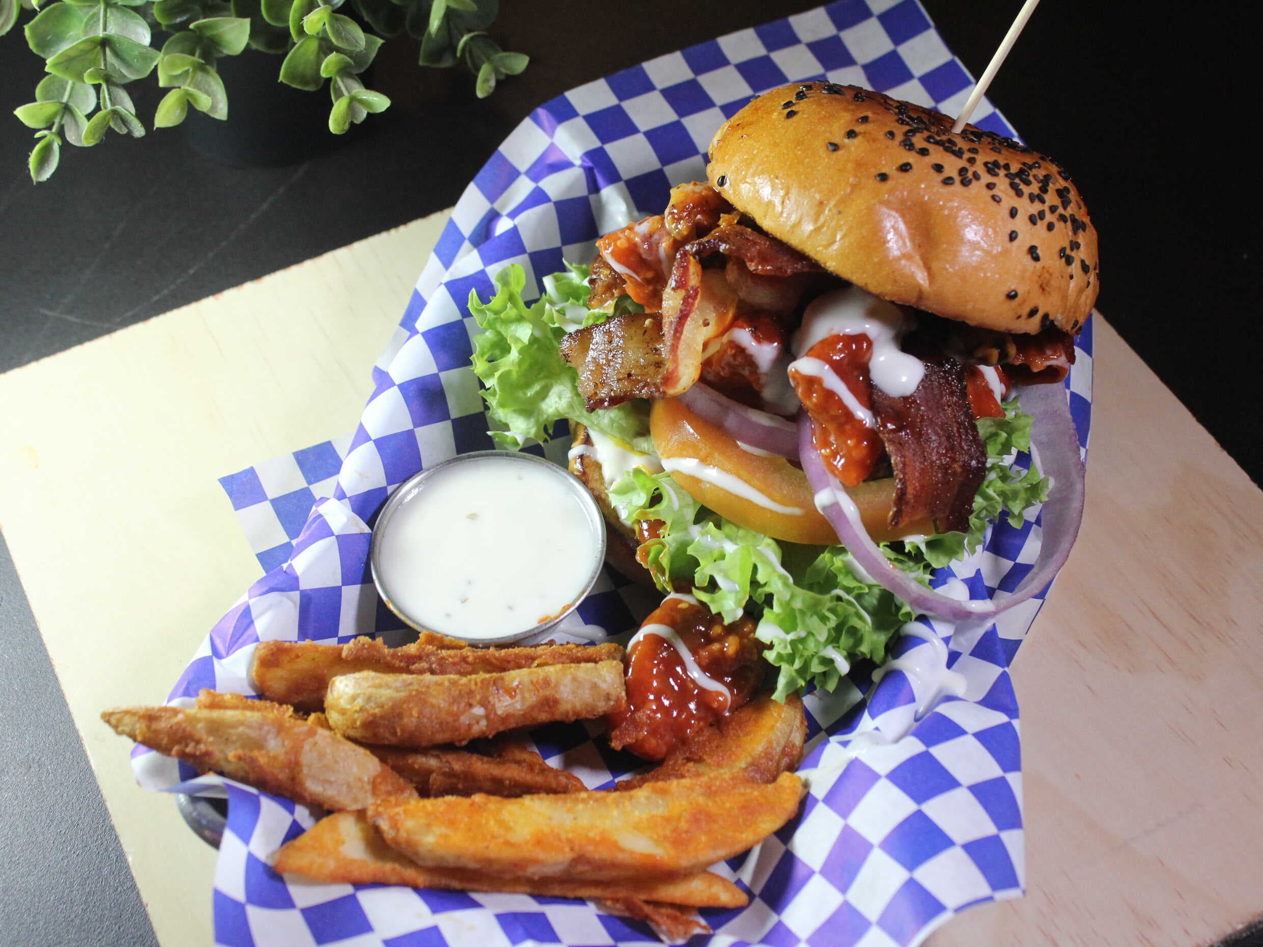 Hamburguesa Buffalo "La de Casa"
