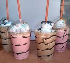 Malteada de Fresa