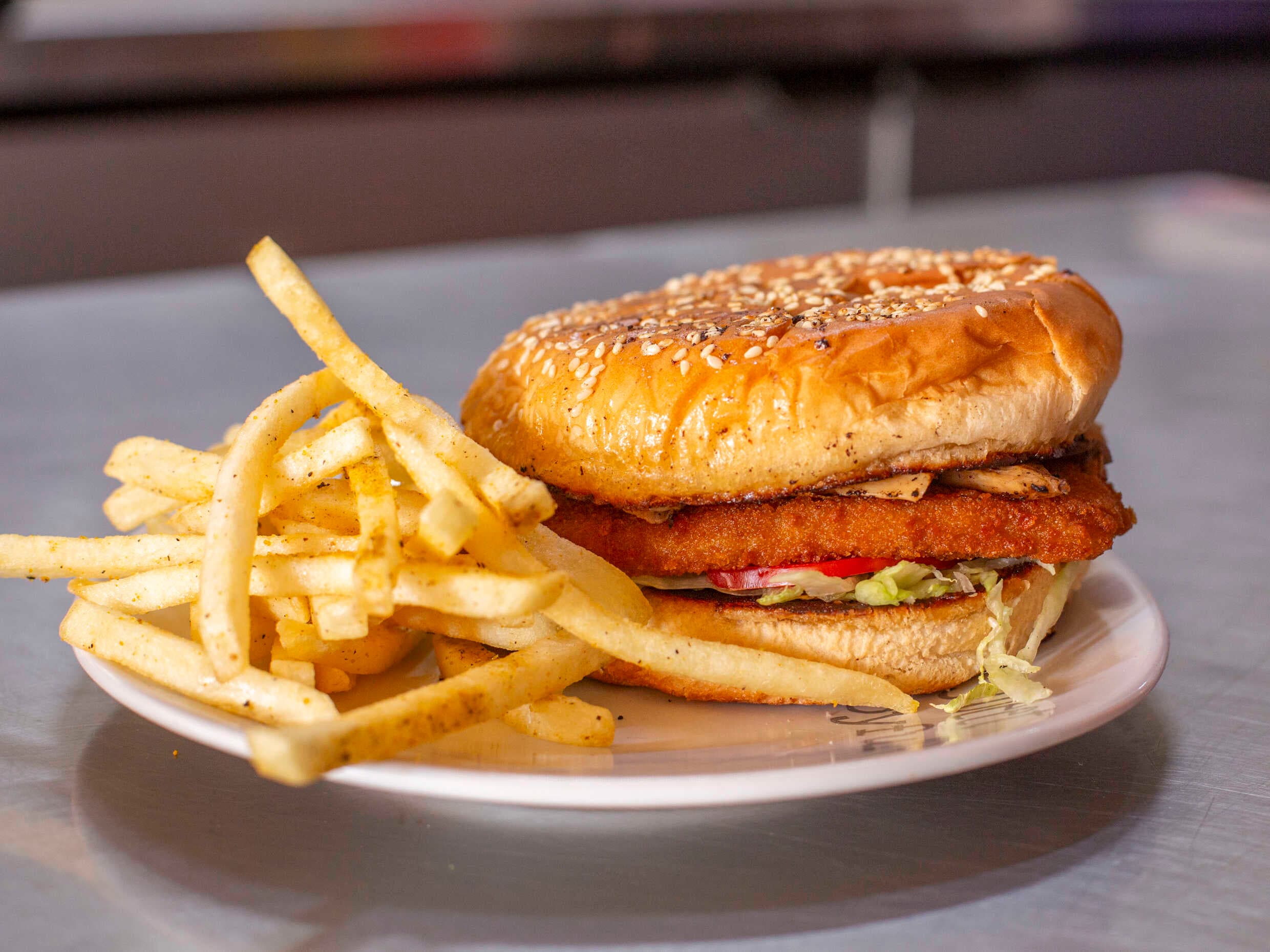 Hamburguesa de pollo