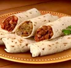 Burrito de Huevo con Jamón