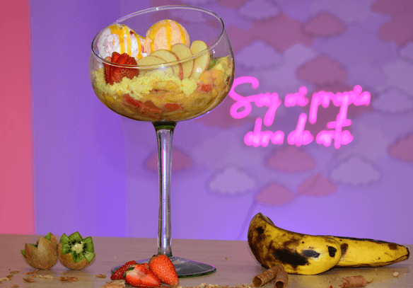 Ensalada de Frutas Mediana Domo 16 oz.