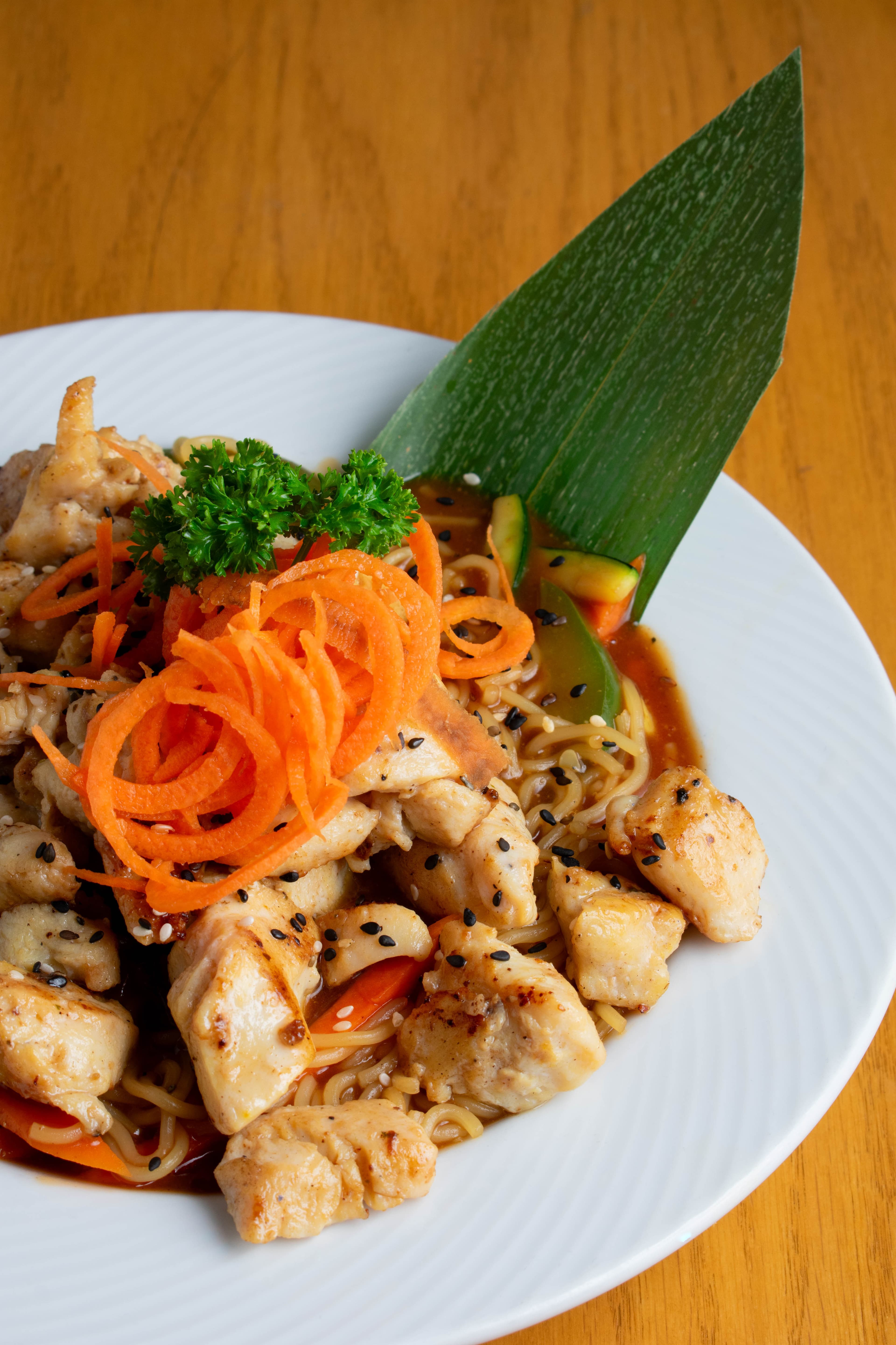 Pasta Oriental de Pechuga