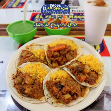 TACO DE ESTOFADO DE POLLO