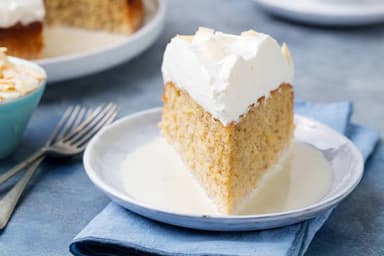 Tres Leches de Vainilla Porción