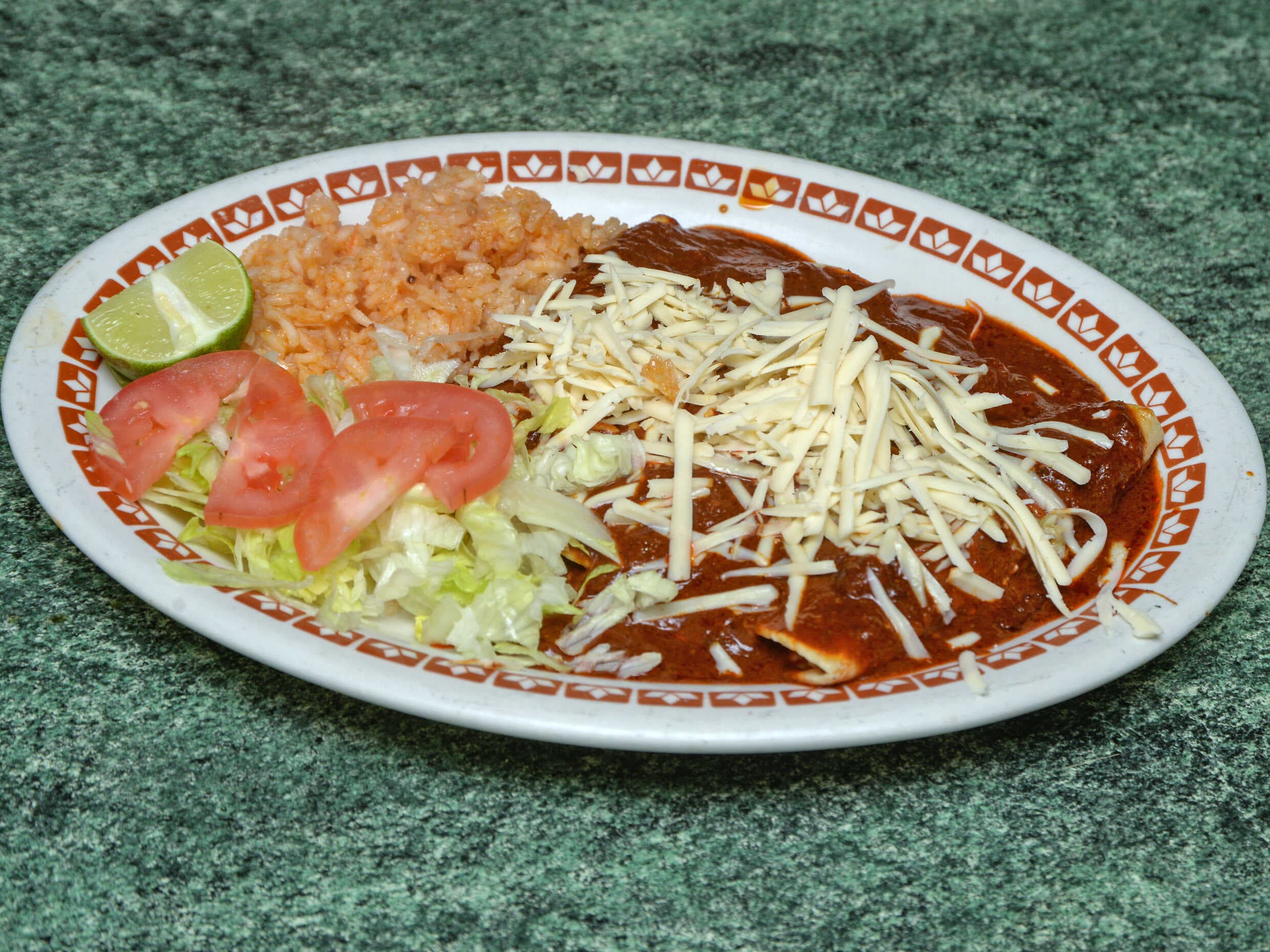 Enmoladas de Pollo
