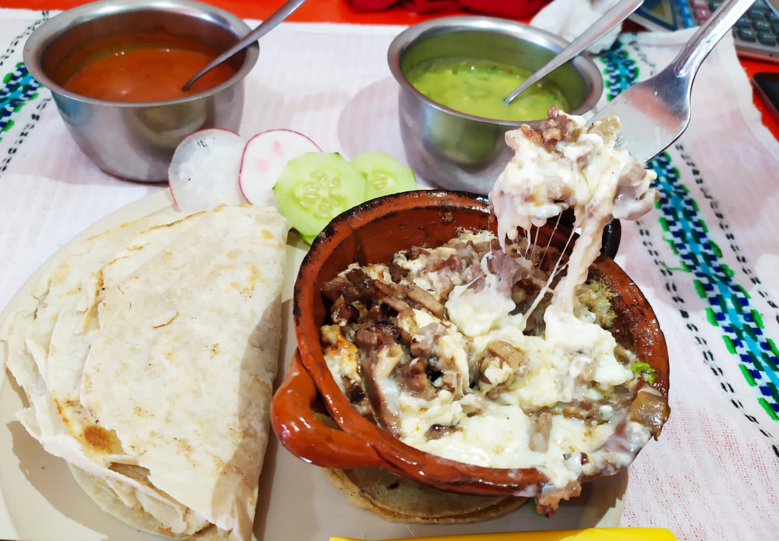 PASTOR queso fundido
