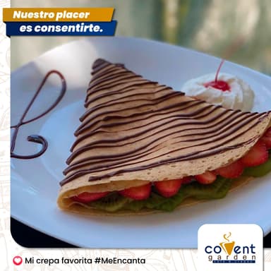 Crepa Nutella con fresas
