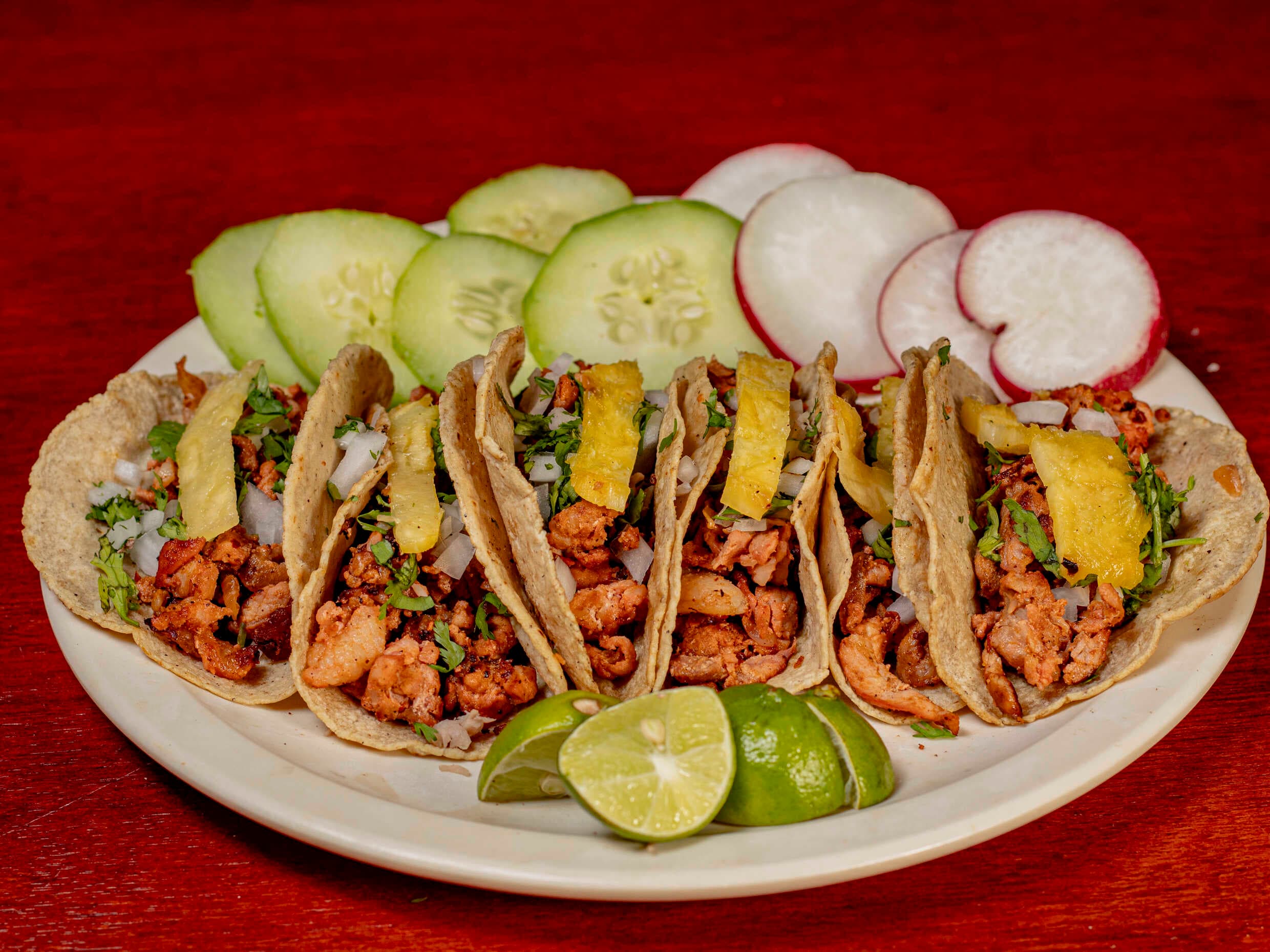 Orden de 6 Tacos al Pastor