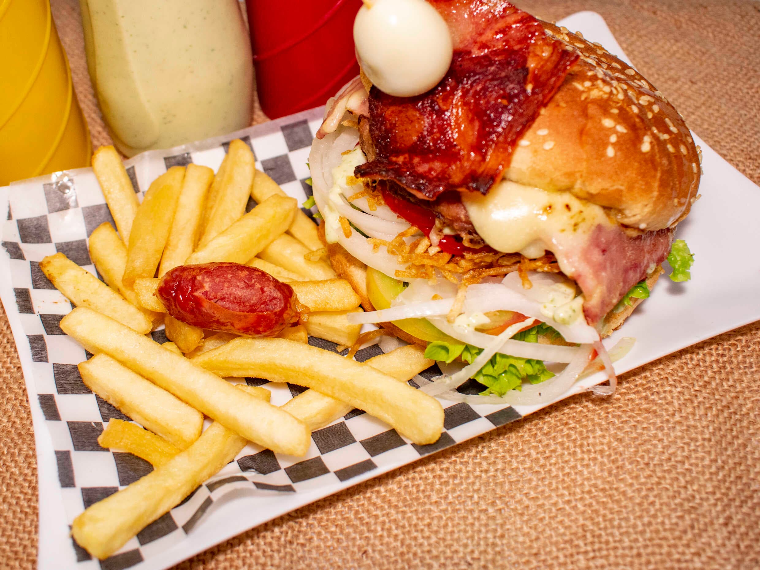 Hamburguesa de Carne Desmechada