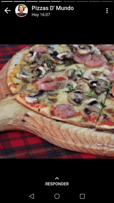 Pizza Boscaiola
