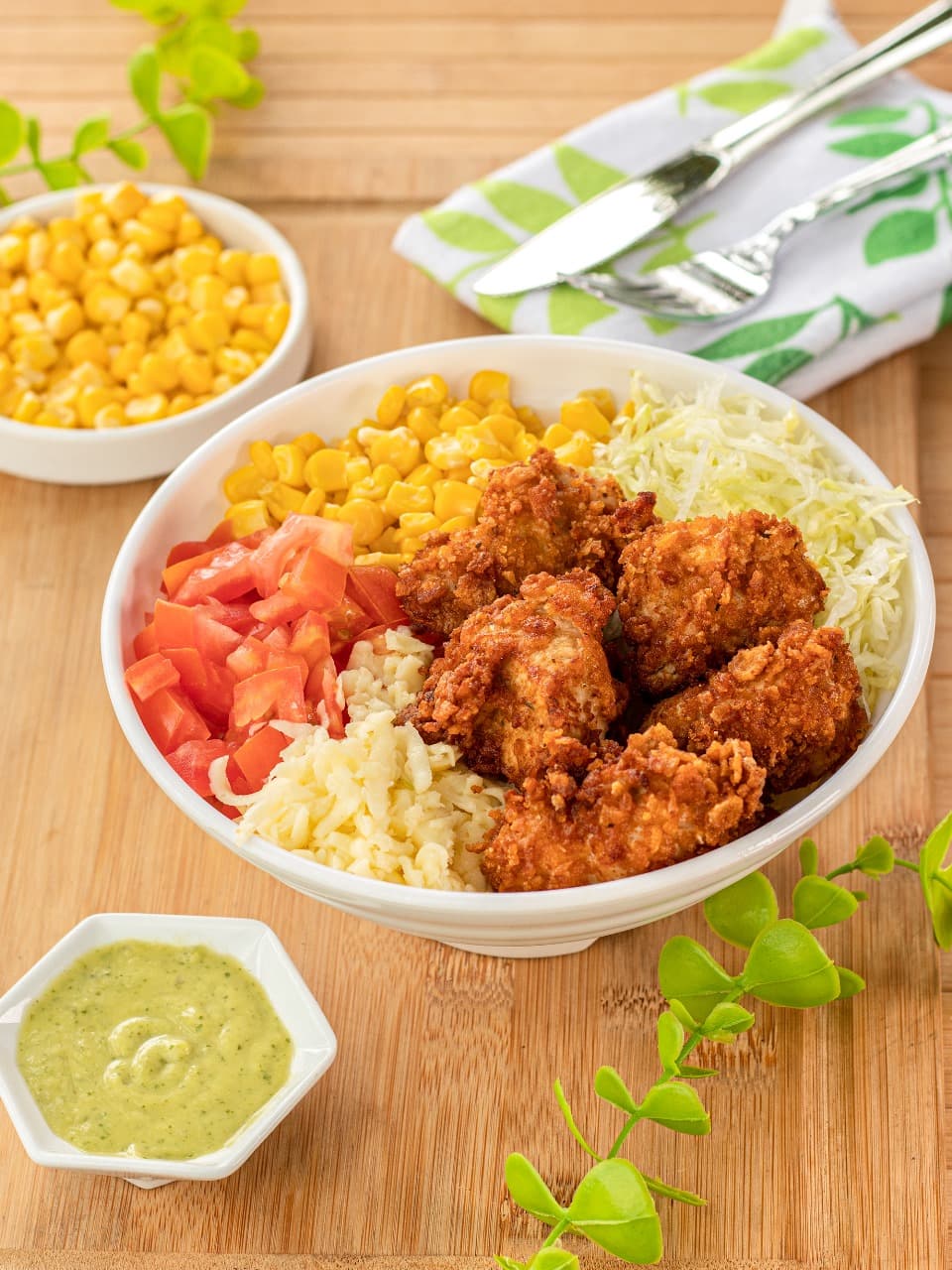 Bowl Crispetas de Pollo