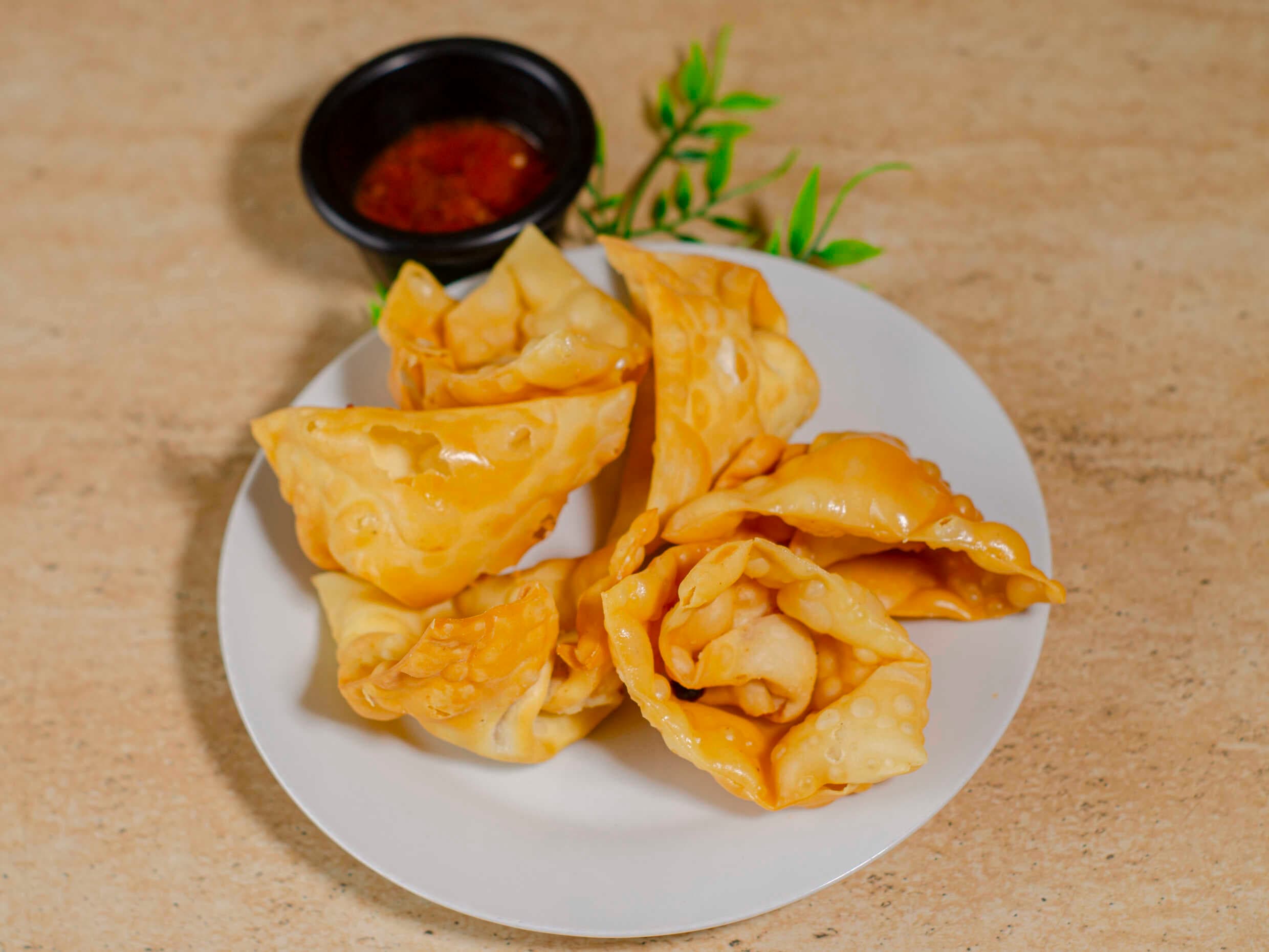 1/2 Docena Wantan frito