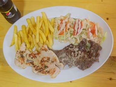 Mixto de Carne y Pollo